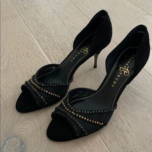 Ivanka Trump Evening Chrome Heel New Shoes 9